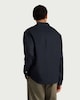 image 3 of F&F Pure Linen Button Up Shirt in Navy