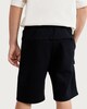 image 3 of F&F Active Boys TECHSPORT Side Panel Drawstring Shorts in Black