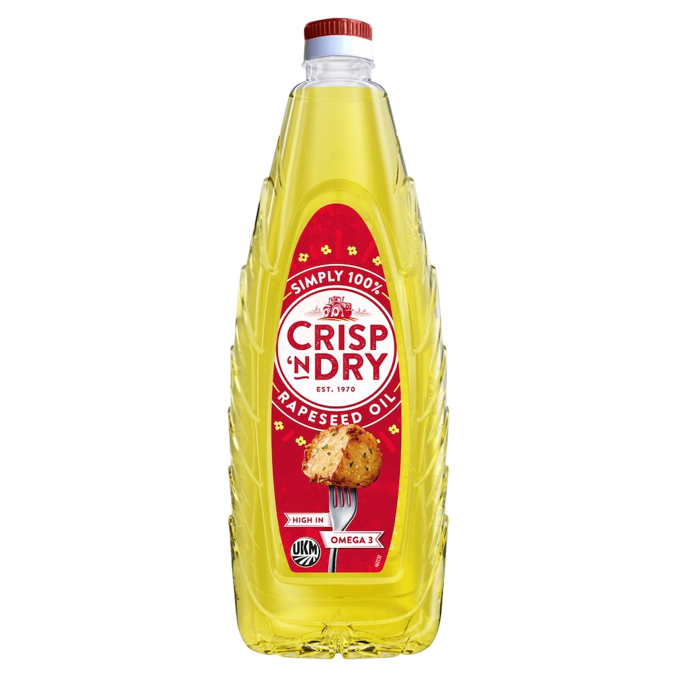 Crisp 'N Dry 100% Rapeseed Oil 1L