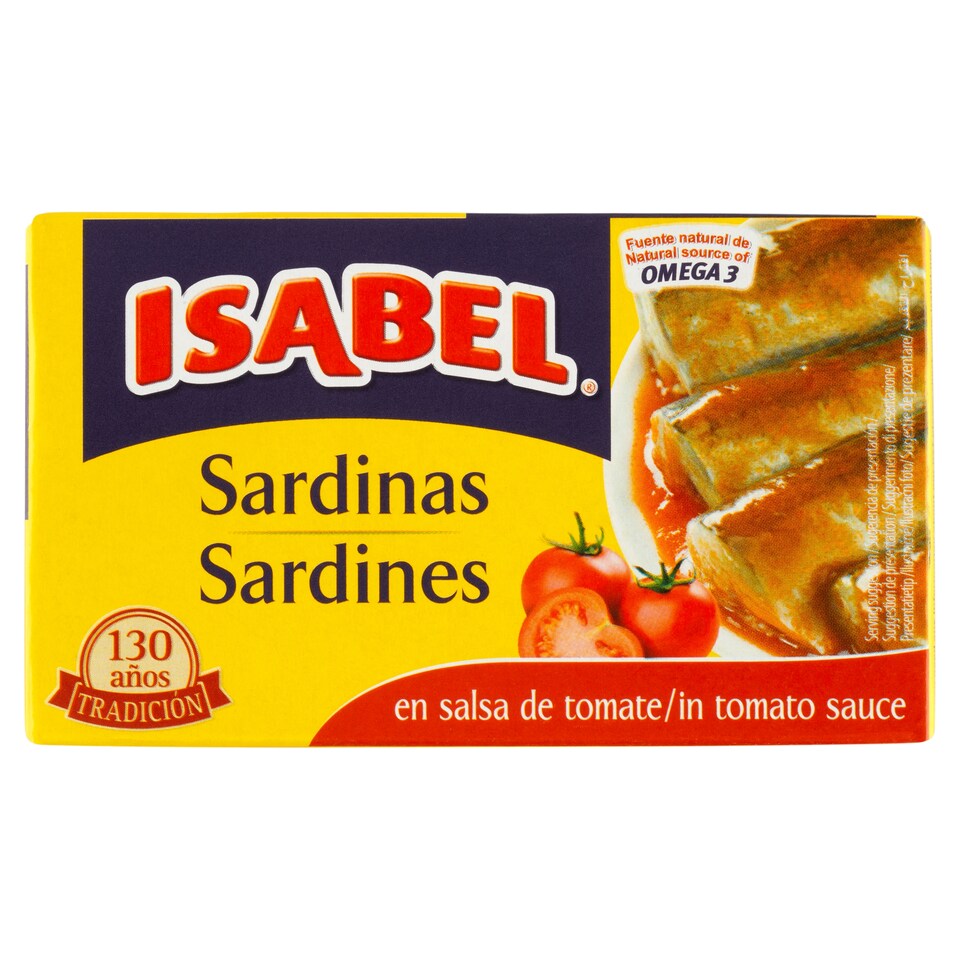 Isabel Sardinky v tomatové omáčce 125g