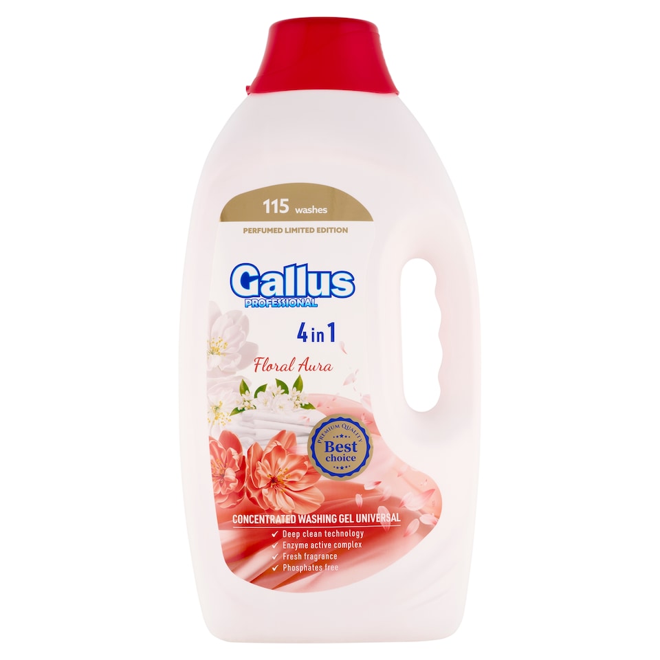 Gallus Professional Floral Aura 4in1 univerzális mosógél 115 mosás 4,05 l 