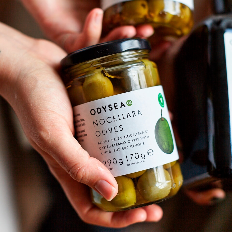 image 1 of Odysea Whole Nocellara Olives 290g