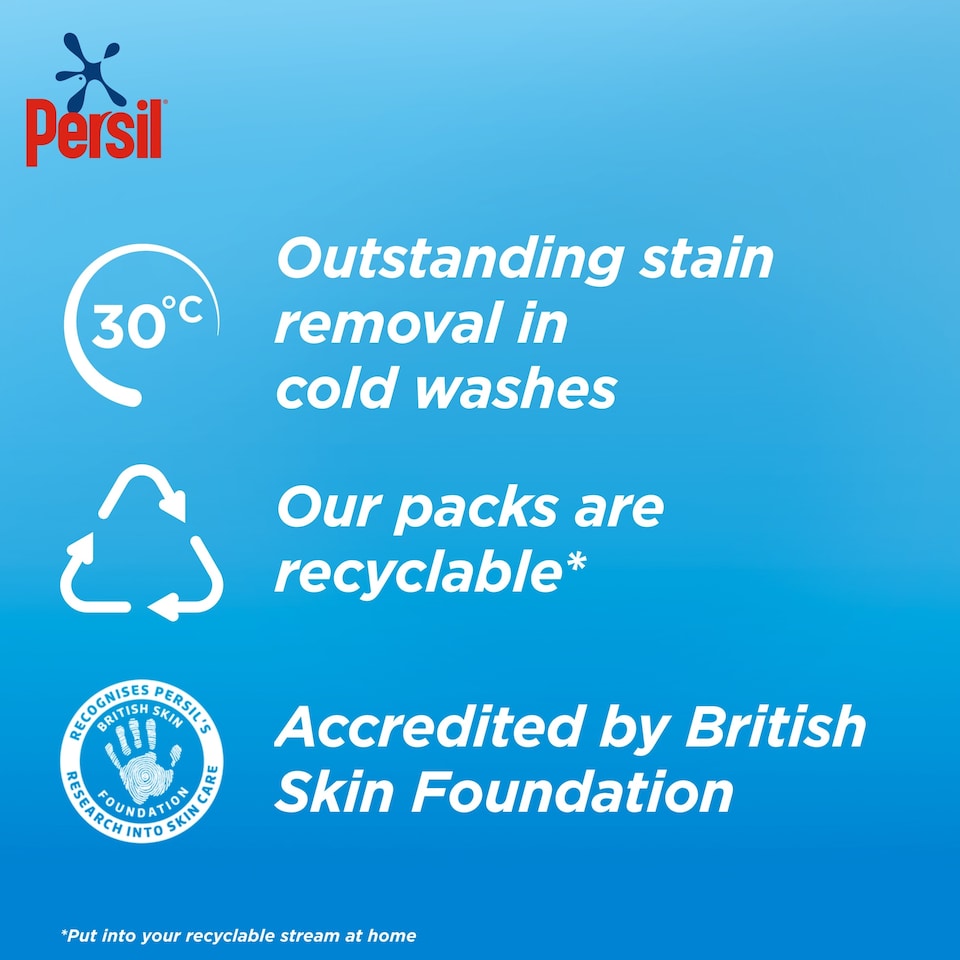 image 1 of Persil Non Biological Washing Powder 42W 2.1Kg
