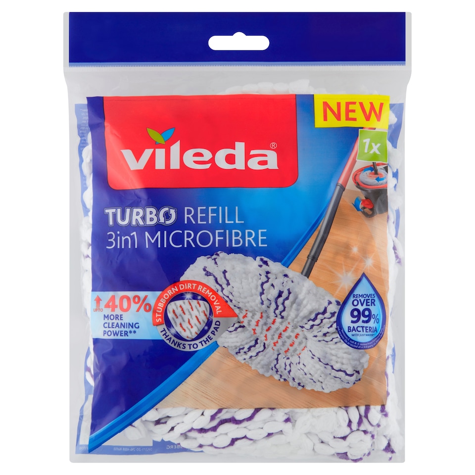 Obrázek 1 pro produkt Vileda TURBO 3v1 náhrada 1 ks