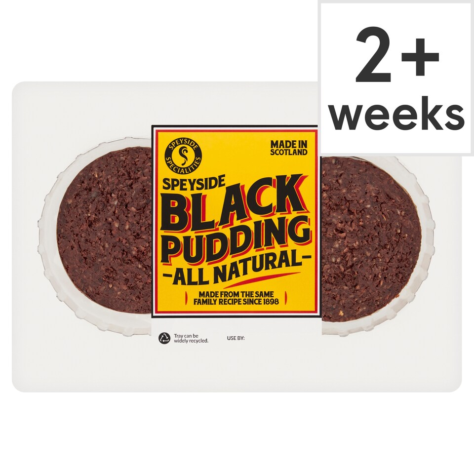 Speyside Premium Black Pudding Slices 4 Pack 250G