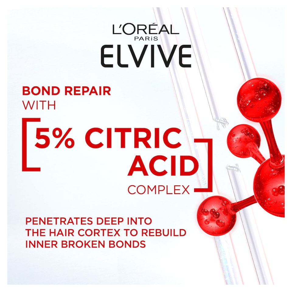 image 1 of L'oreal Elvive Bond Repair Shampoo 200ml