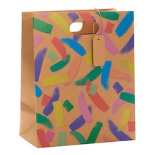 Tesco Kraft Brushstroke Large Bag