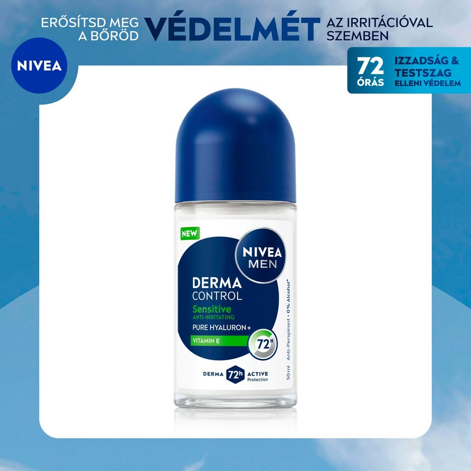 NIVEA MEN Derma Control Sensitive izzadásgátló 50 ml