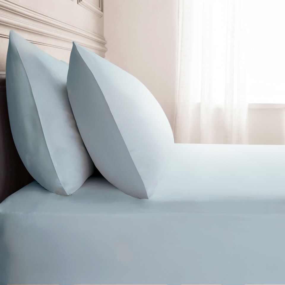 Silentnight Refresh Blue House Wife Pillowcase Pair 