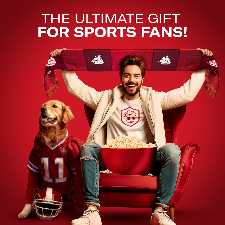 Obrázek 1 pro produkt Old Spice Sports Fan Dárková Sada S Tuhým Deodorantem A Sprchovým Gelem Whitewater