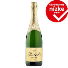 Hubert De Luxe Akostné aromatické šumivé víno biele sladké 0,75 l