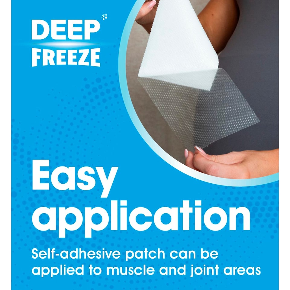 image 1 of Deep Freeze Cold Patch 4S