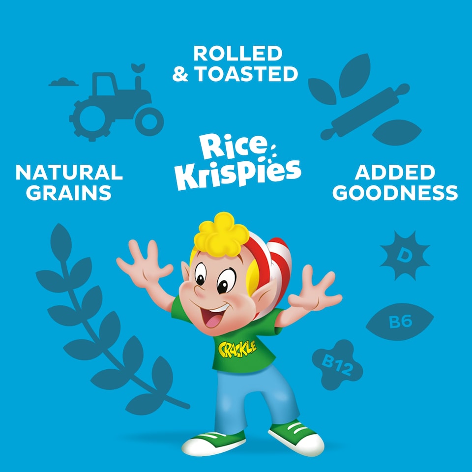 image 1 of Kellogg's Rice Krispies Breakfast Cereal 660g