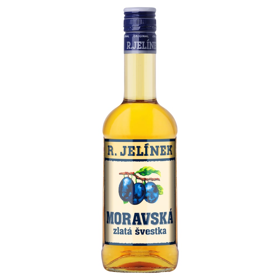 R. JELÍNEK Moravská zlatá švestka 40% 0,5 l