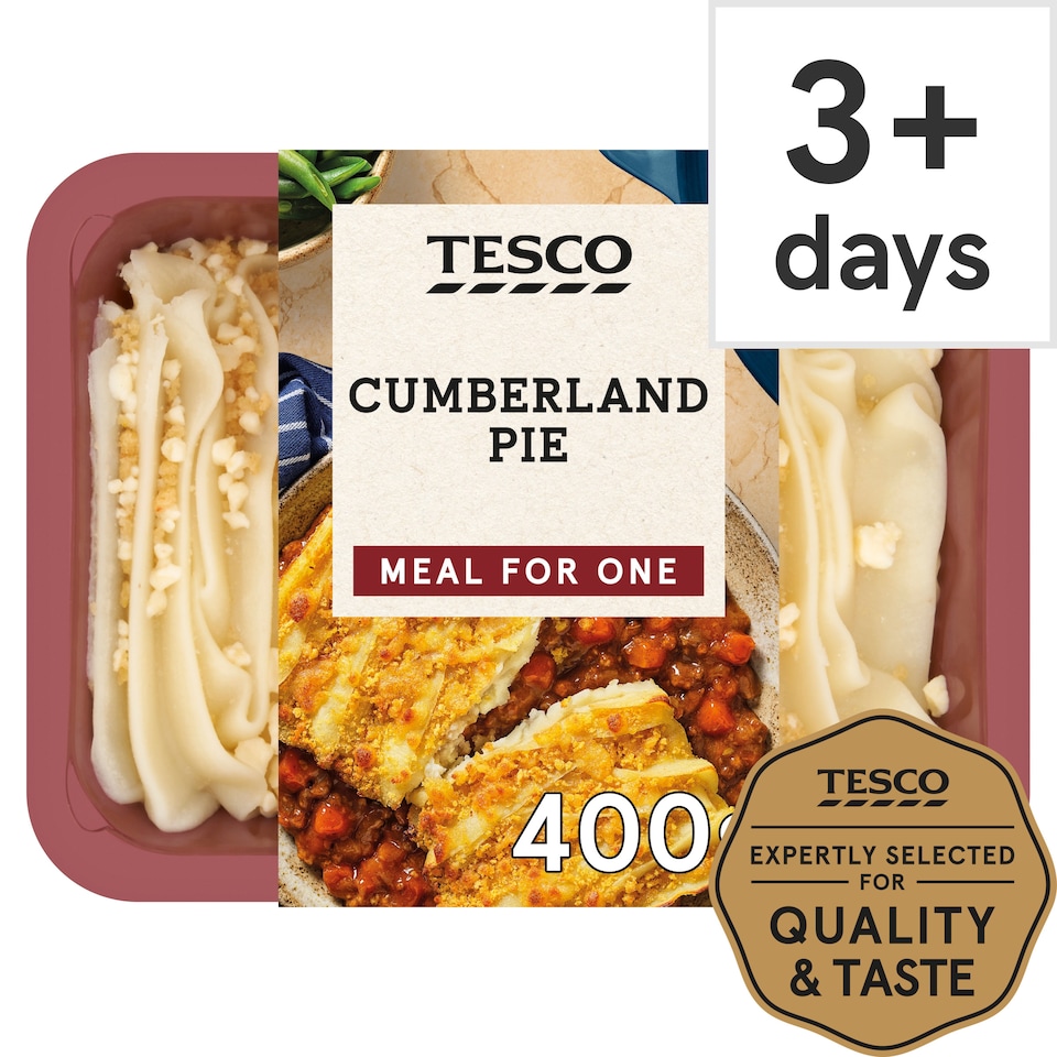 Tesco Cumberland Pie 400G