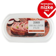 Tesco Paštéta s kačacou pečeňou 150 g