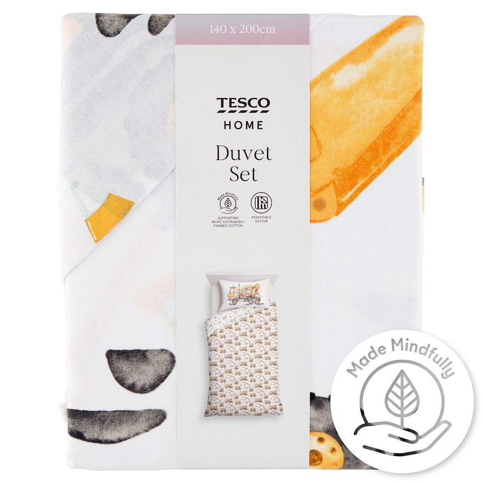 Tesco Home Construction Work ágynemű garnitúra 140 x 200 cm