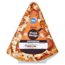 Tesco Pepperoni Pizza Wedges 160G