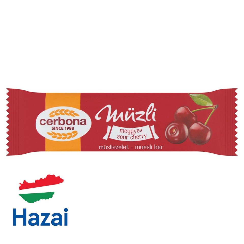 Cerbona meggyes müzliszelet 20 g  1. kép