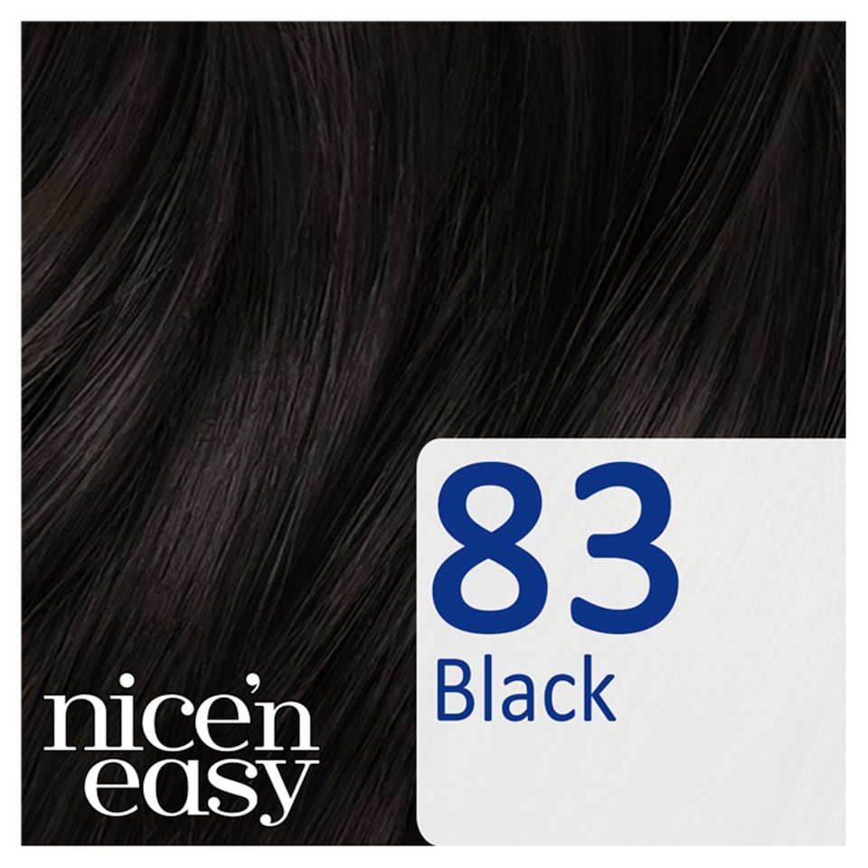 image 1 of Nice'n Easy No Ammonia Black 83 Hair Dye