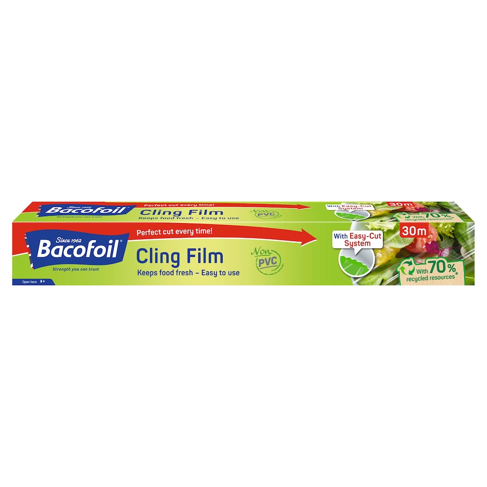 image 1 of Bacofoil Non-PVC Cling Film 325mm x 30M