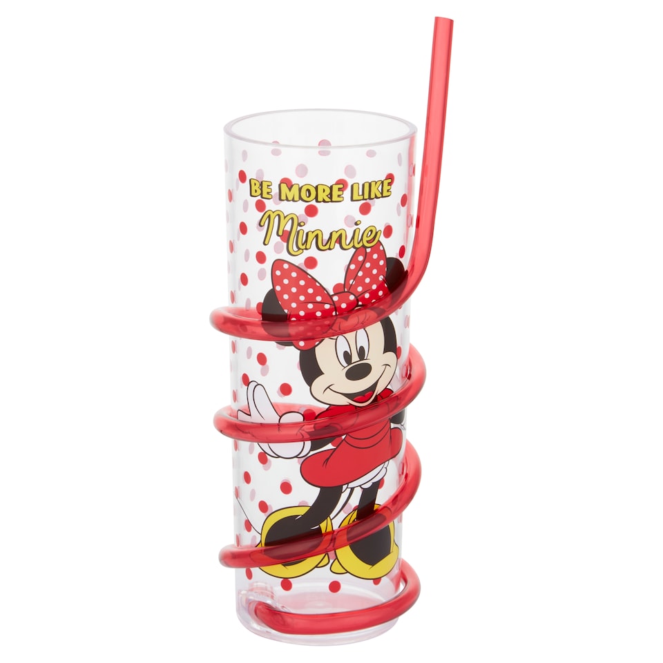 image 1 of Tesco Disney Classic Minnie Swirly Straw