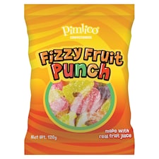 Pimlico Fizzy Fruit Punch Sweets 120g