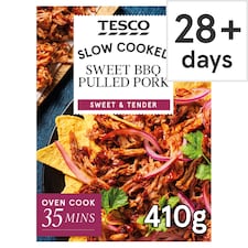 Tesco Sweet BBQ Pulled Pork & Cheesy Mash 400g