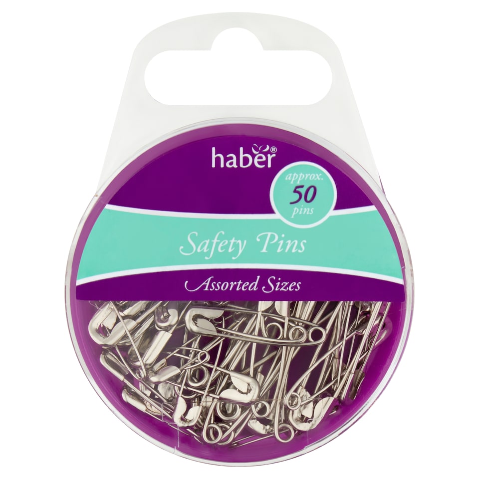 Haber Safety Pins x 50