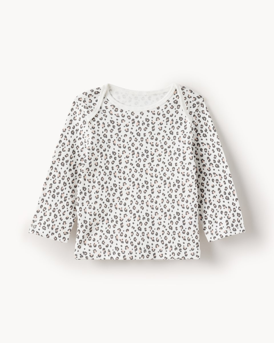 image 1 of F&F Baby 3-Pack Pure Cotton Top and Bottoms Pyjama Sets in Multi