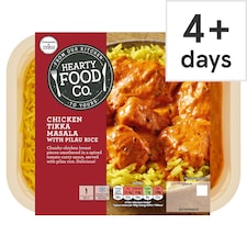 Hearty Food Company Chicken Tikka Masala & Pilau Rice 400G