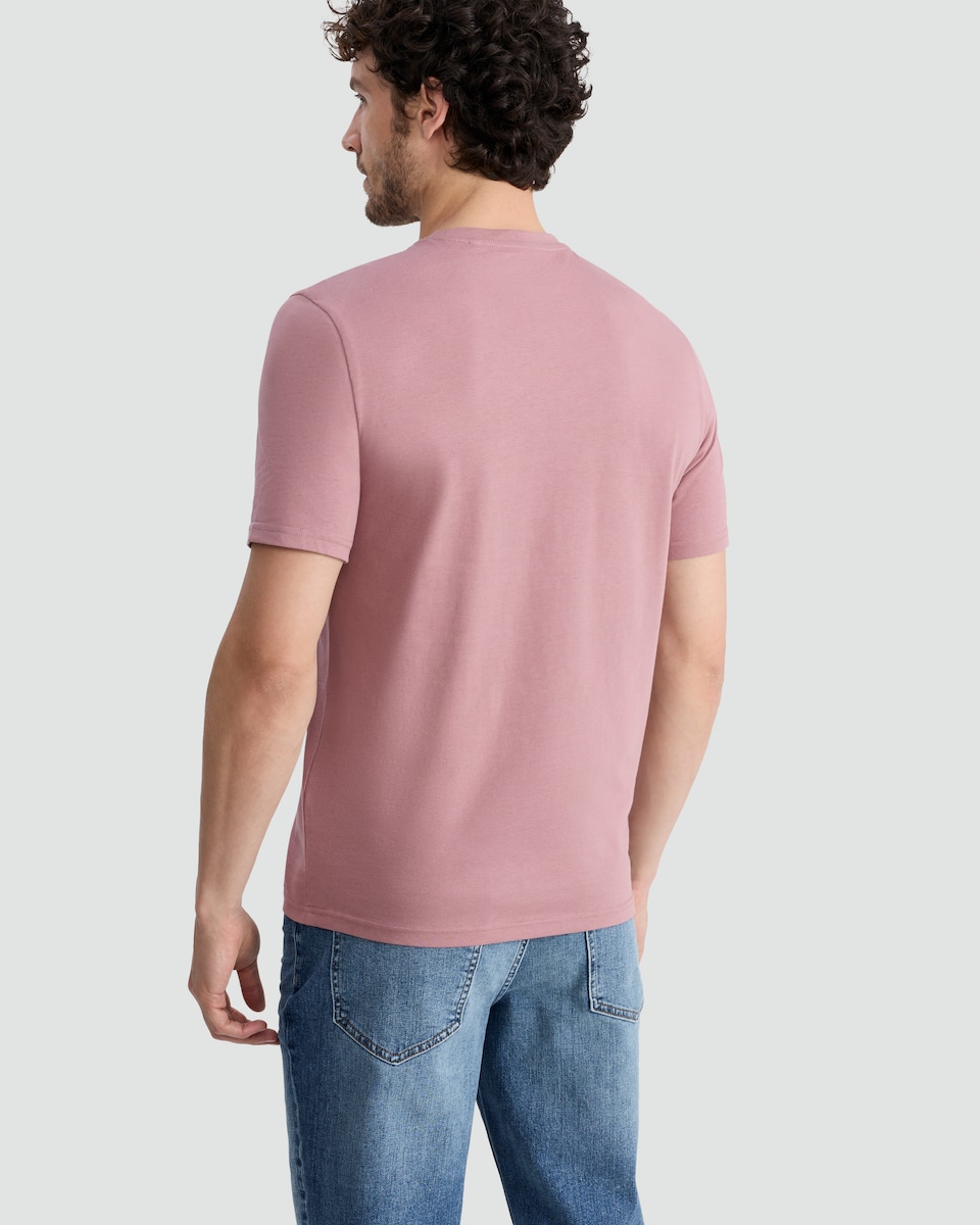 image 1 of F&F Pure Cotton Short Sleeved T-Shirt in Pink