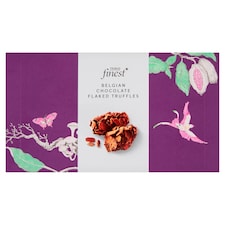 Tesco Finest Belgian Chocolate Flaked Truffles 160g