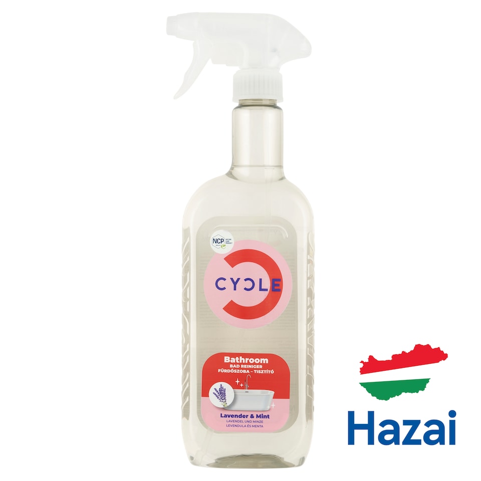 Cycle Levendula és Menta fürdőszoba-tisztító 500 ml 1. kép