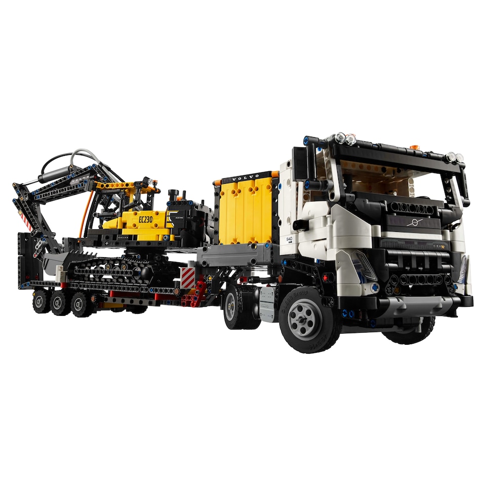 LEGO Technic 42175 Volvo FMX teherautó és EC230 elektromos markoló  1. kép