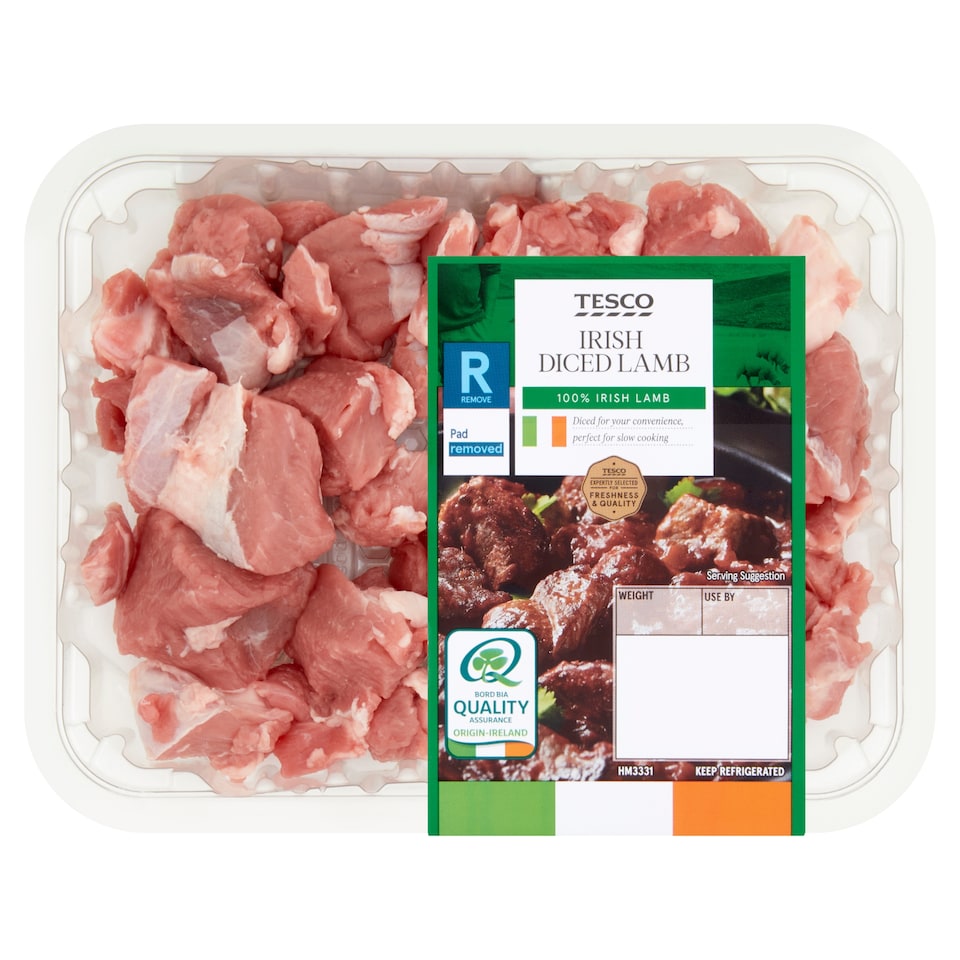 Tesco Irish Diced Lamb 263G 263G