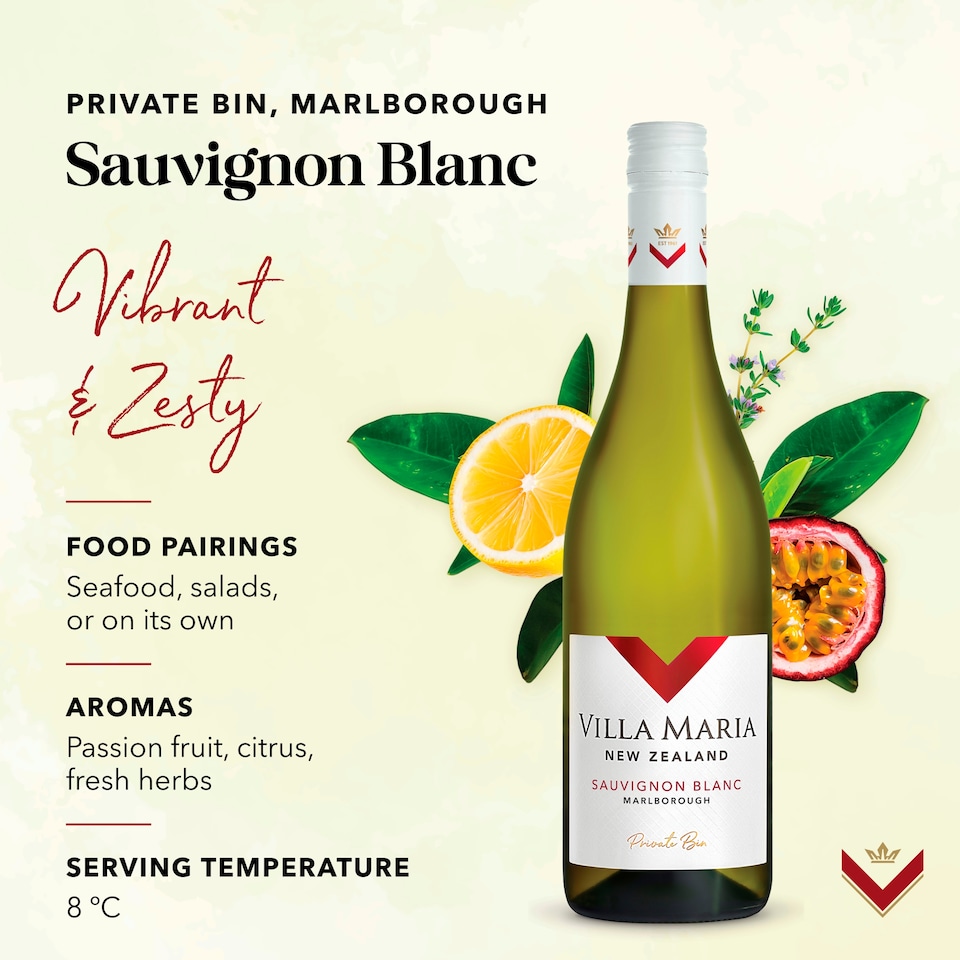 image 1 of Villa Maria Private Bin Sauvignon Blanc 75Cl
