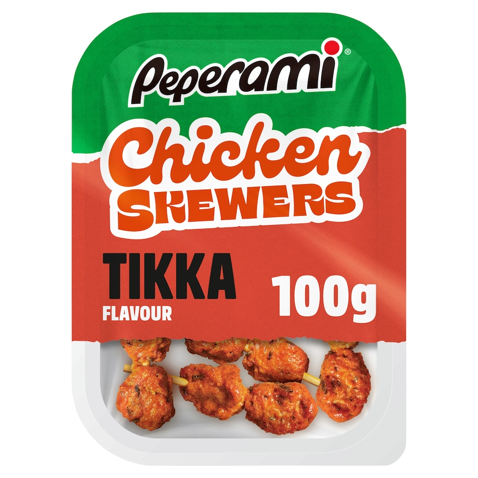 Peperami Chicken Skewers Kickin Tikka (10x10g) 100g