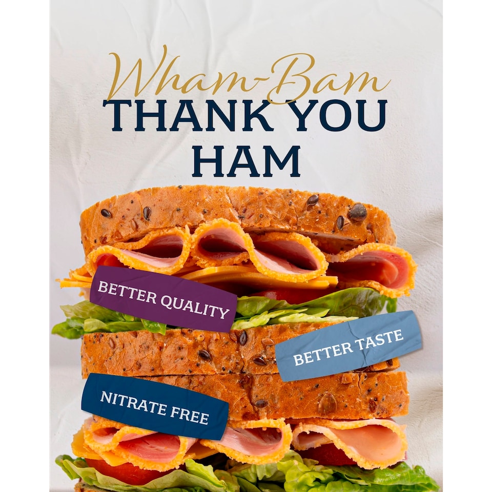 image 1 of Bearfields Carved Deli Ham 100g