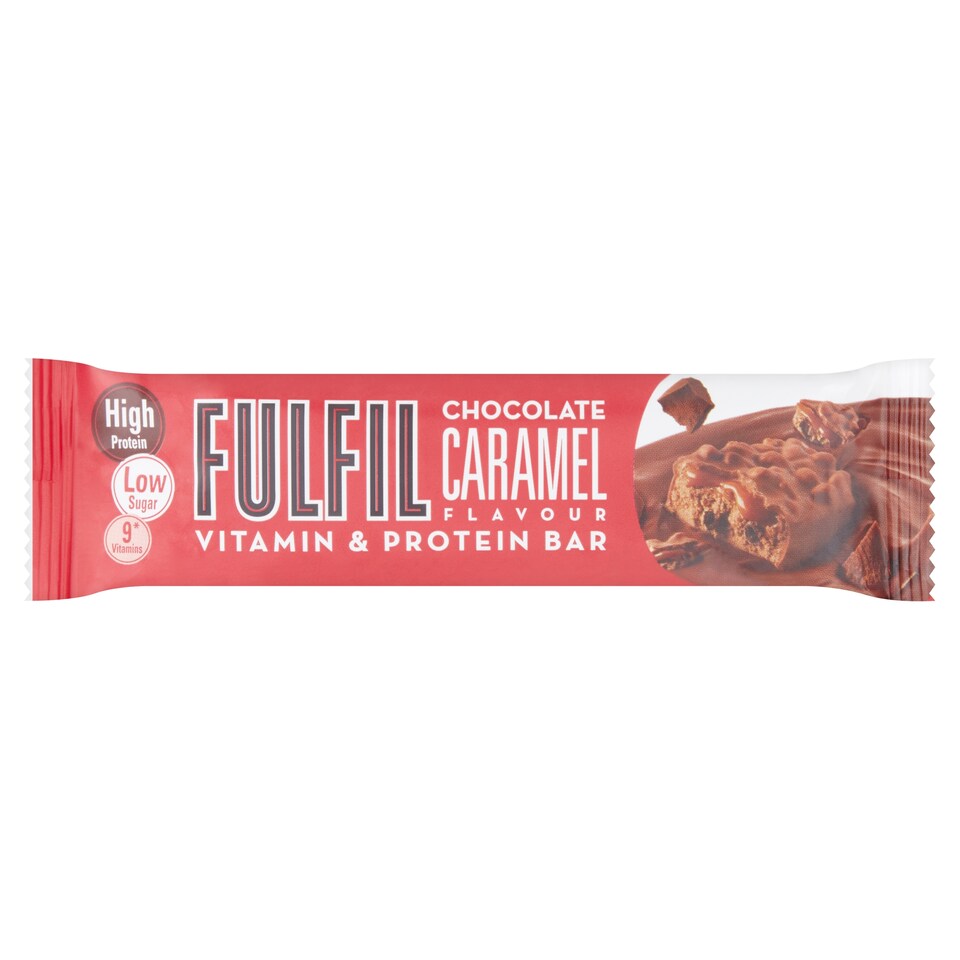 Fulfil Chocolate Caramel Vitamin & Protein Bar 55G