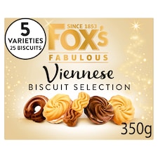 Fox's Fabulous Viennese Biscuit Selection 350G