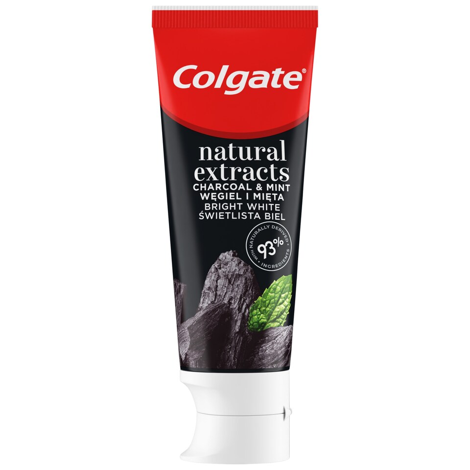 Obrázek 1 pro produkt Colgate Naturals Charcoal& Mint bělicí zubní pasta 75 ml