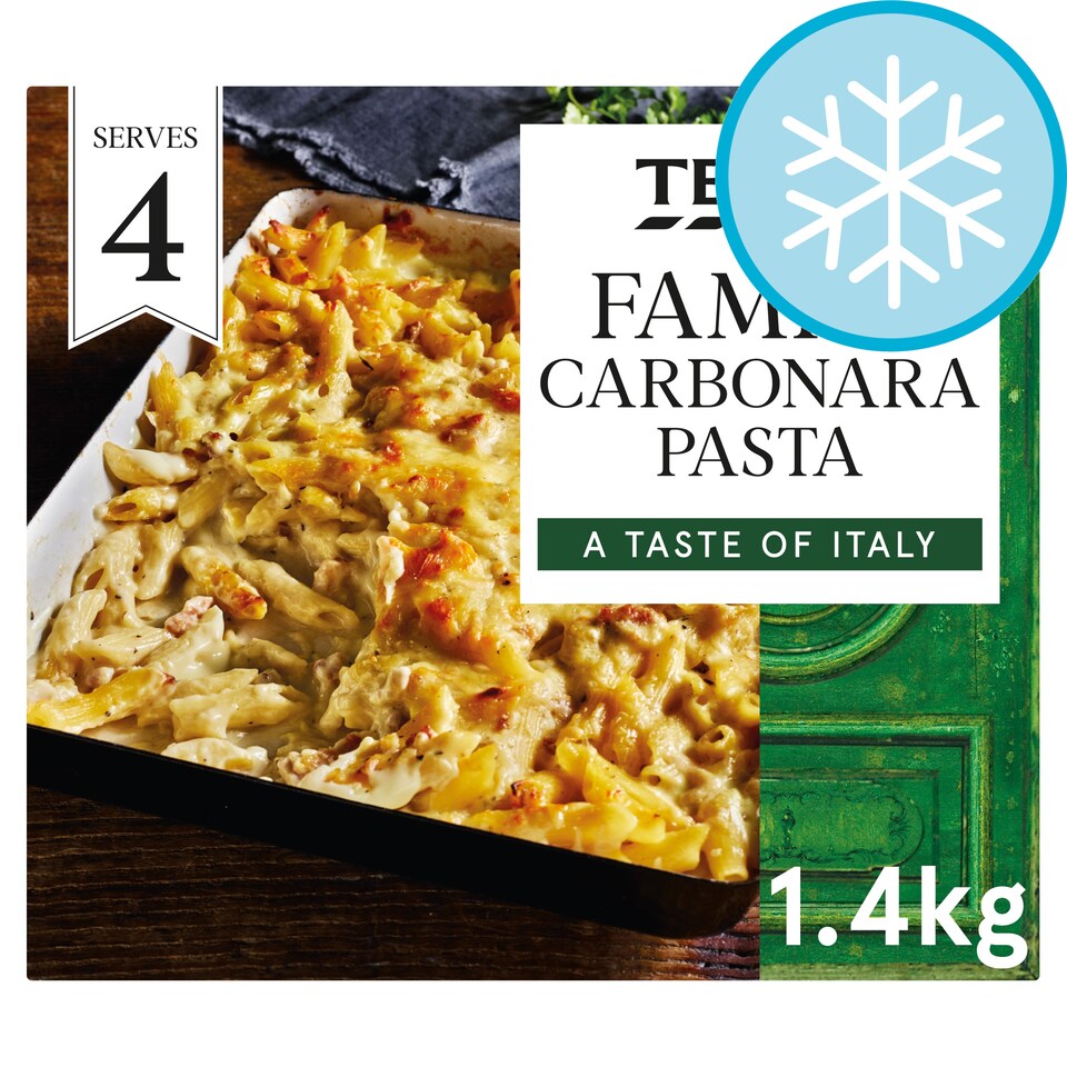 Tesco Family Carbonara Pasta 1.4Kg