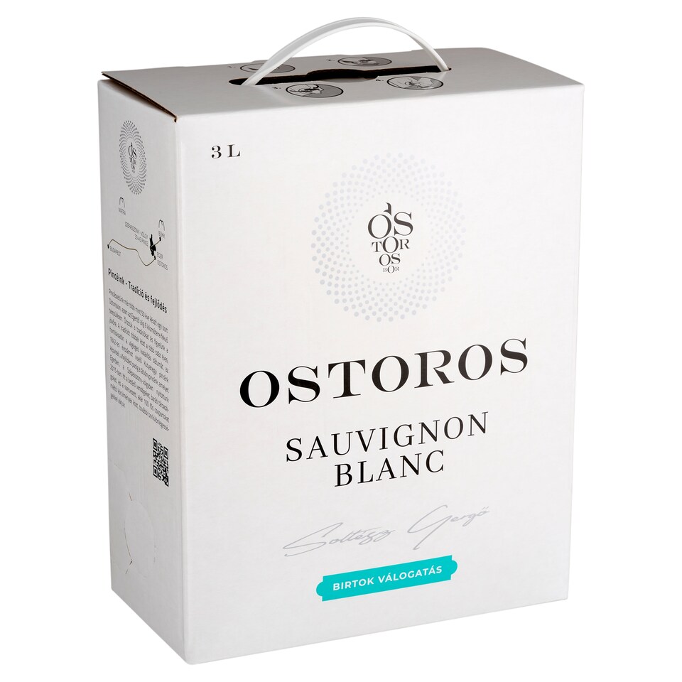 image 1 of Ostorosbor Bag-In-Box Felső-Magyarországi Sauvignon Blanc Dry White Wine 11,5% 3 l