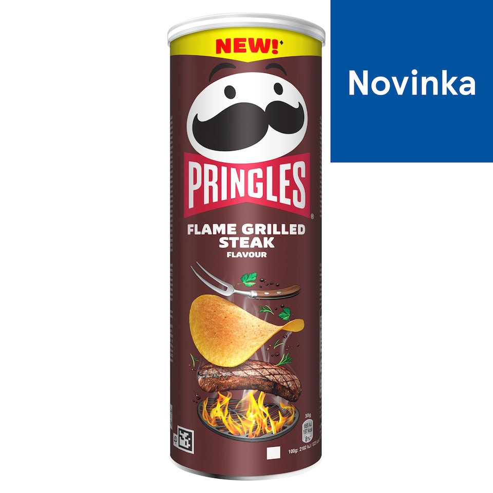 Pringles Flame Grilled Steak Flavour 165 g
