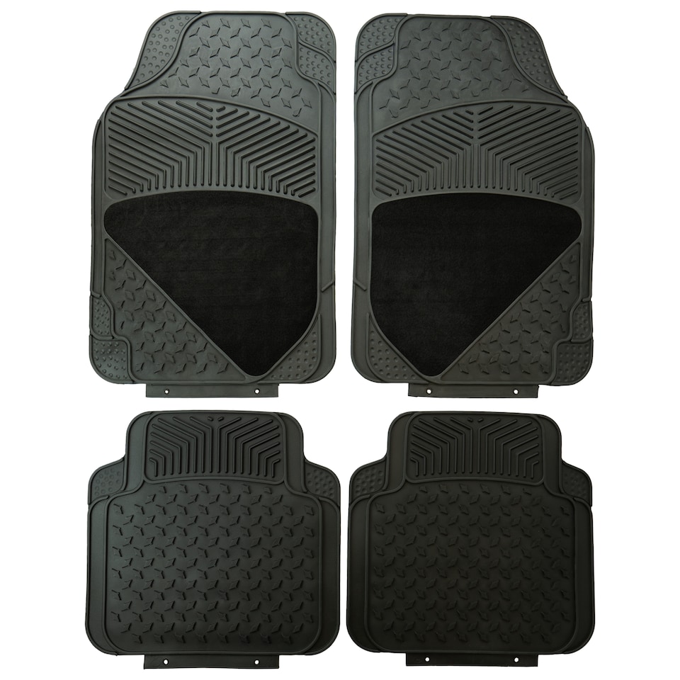 image 1 of Sakura PVC And Carpet Car Mat set