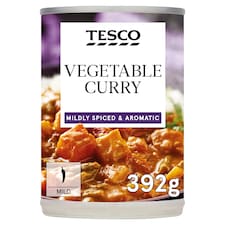 Tesco Vegetable Curry 392G