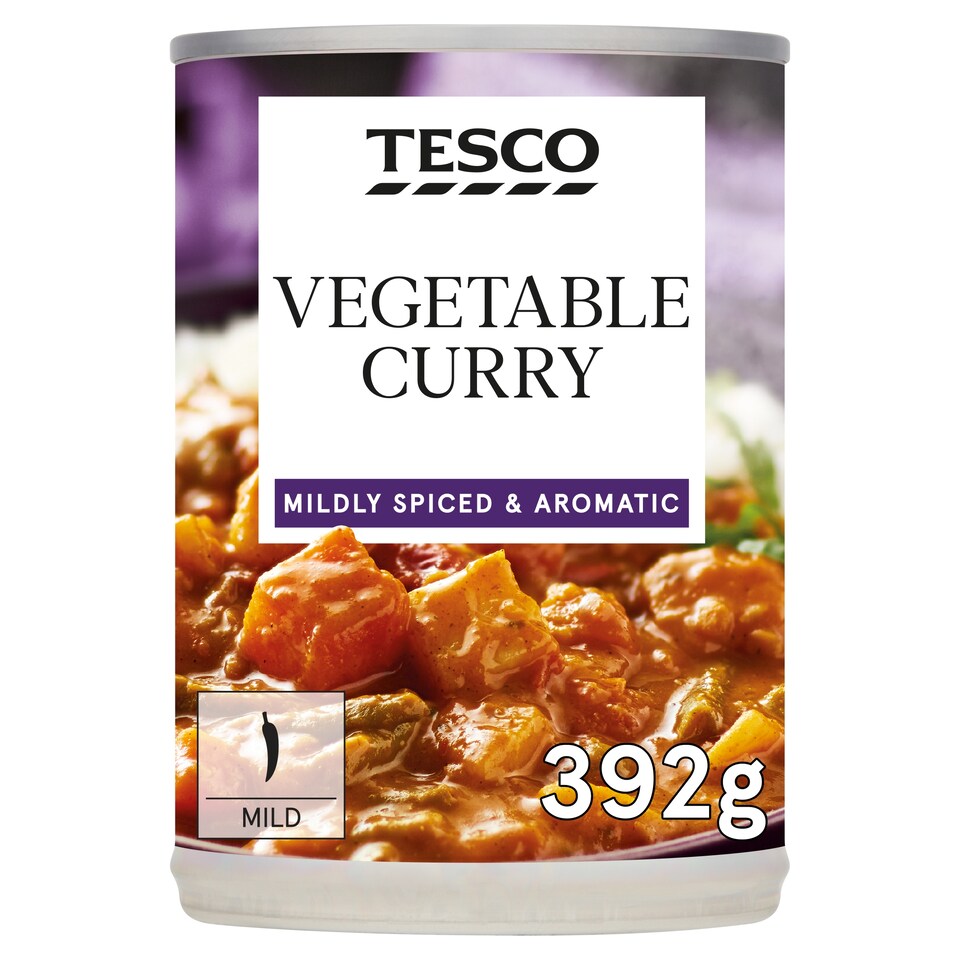 Tesco Vegetable Curry 392G