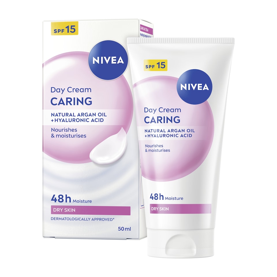 Nivea Rich Daily Moisturiser Cream Dry Sensitive 50Ml