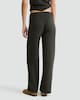 image 3 of F&F Wide Leg Pin Tuck Pleated Trousers in Olive